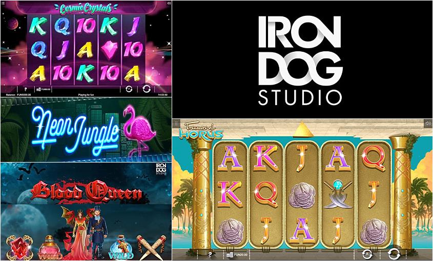 Hacksaw Gaming and Iron Dog Studios